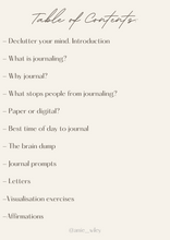 Load image into Gallery viewer, Journal Prompts Ebook 'Declutter your Mind'